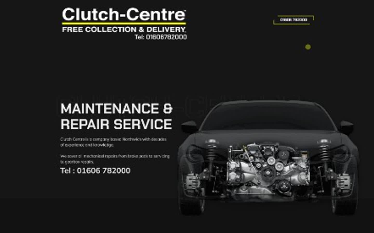 Clutch Centre - web design portfolio