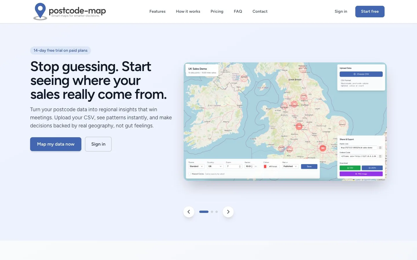 PostcodeMap - Regional Insights Platform